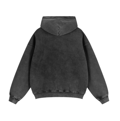 Zip-Through Boxy Hoodie